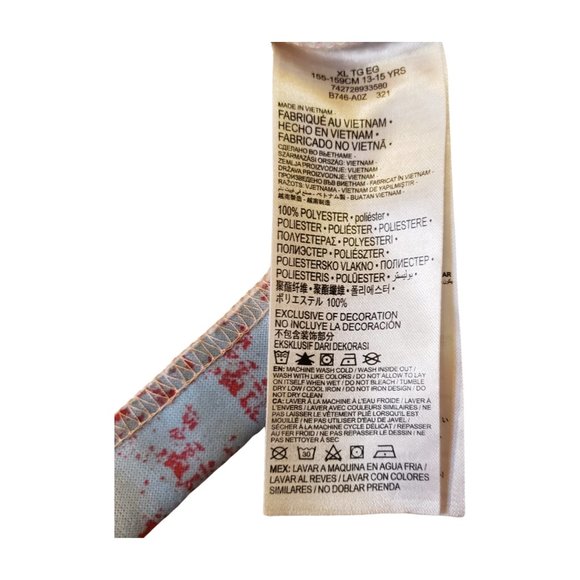 Converse All Star Tie-Dye Hoodie Sixe XL - Picture 5 of 10